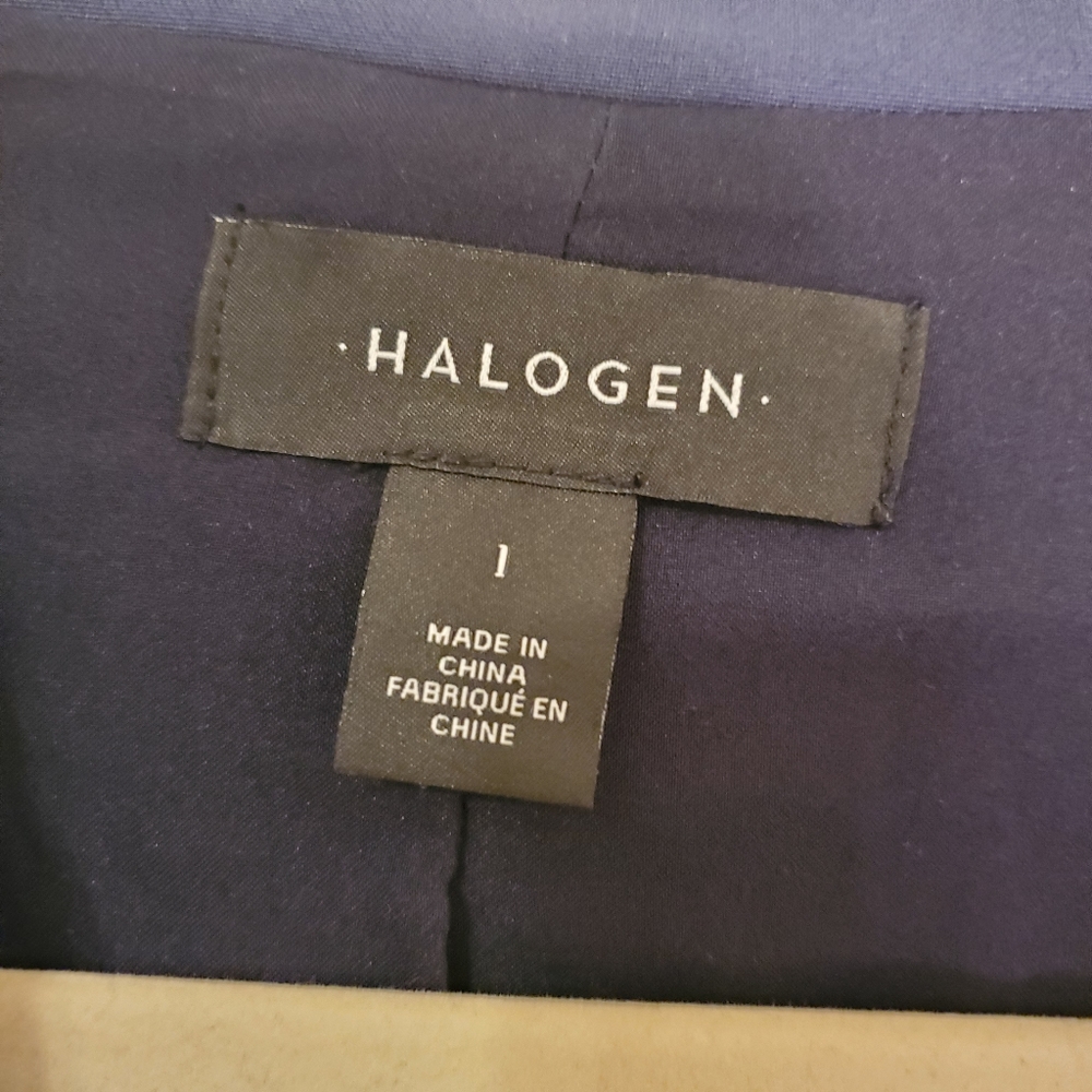 Halogen Bow Sleeve One Button Blazer - image 2